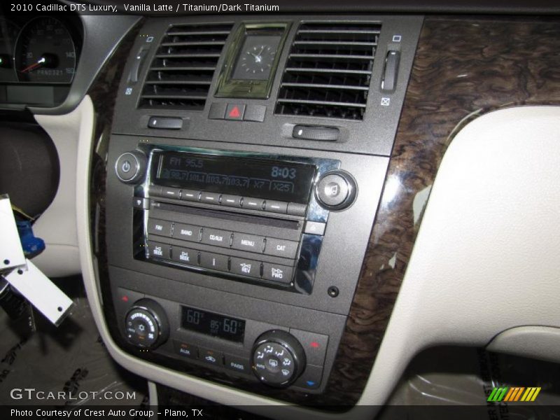 Vanilla Latte / Titanium/Dark Titanium 2010 Cadillac DTS Luxury