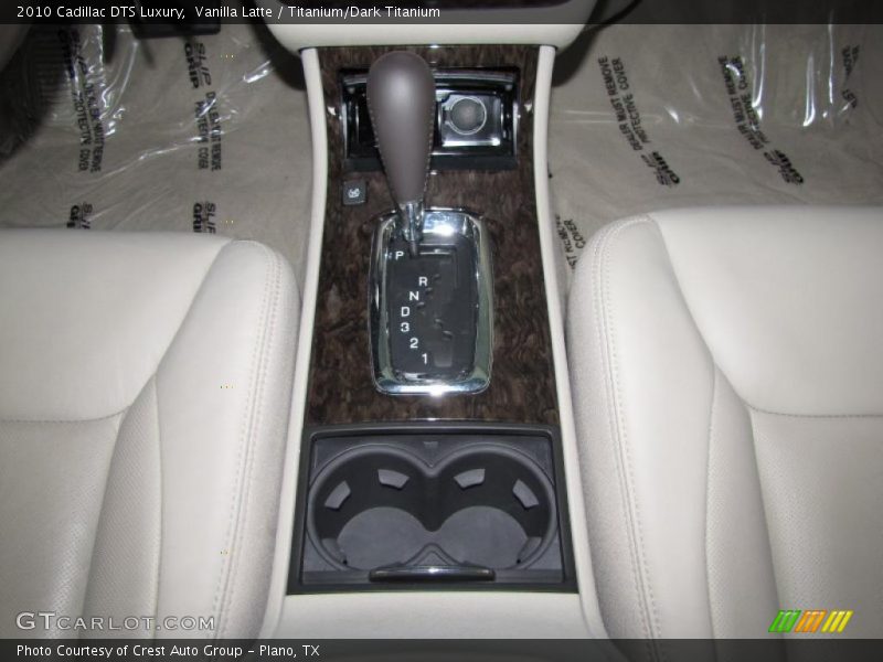 Vanilla Latte / Titanium/Dark Titanium 2010 Cadillac DTS Luxury