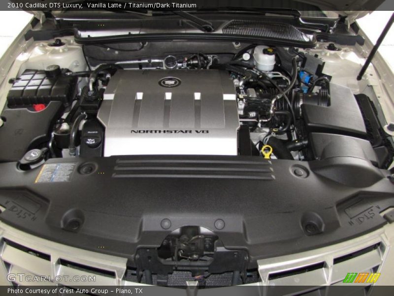 Vanilla Latte / Titanium/Dark Titanium 2010 Cadillac DTS Luxury