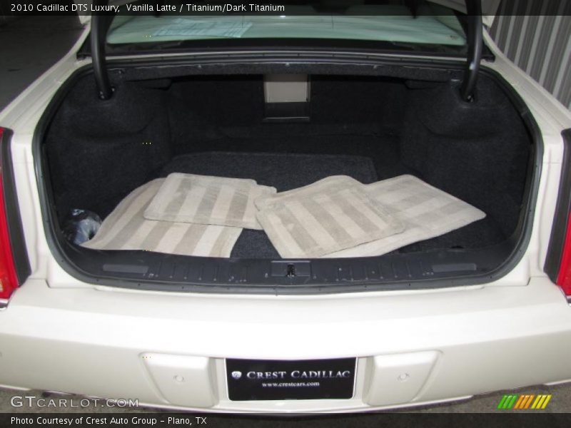 Vanilla Latte / Titanium/Dark Titanium 2010 Cadillac DTS Luxury