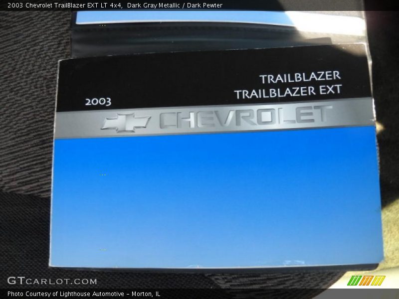 Dark Gray Metallic / Dark Pewter 2003 Chevrolet TrailBlazer EXT LT 4x4