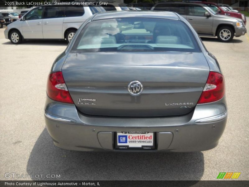 Steelmist Gray Metallic / Gray 2005 Buick LaCrosse CXL