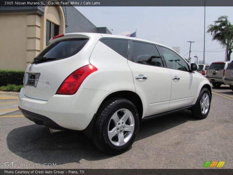 Glacier Pearl White / Cafe Latte 2005 Nissan Murano SL