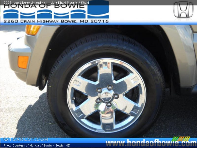 Light Khaki Metallic / Khaki 2005 Jeep Liberty Limited 4x4