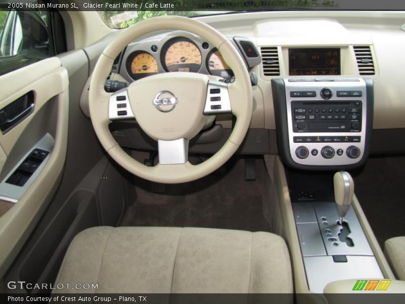 Glacier Pearl White / Cafe Latte 2005 Nissan Murano SL