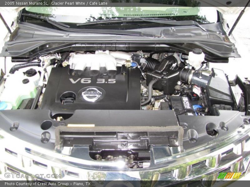 Glacier Pearl White / Cafe Latte 2005 Nissan Murano SL