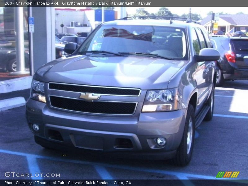 Graystone Metallic / Dark Titanium/Light Titanium 2007 Chevrolet Tahoe LS 4x4