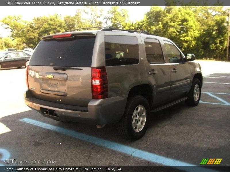 Graystone Metallic / Dark Titanium/Light Titanium 2007 Chevrolet Tahoe LS 4x4
