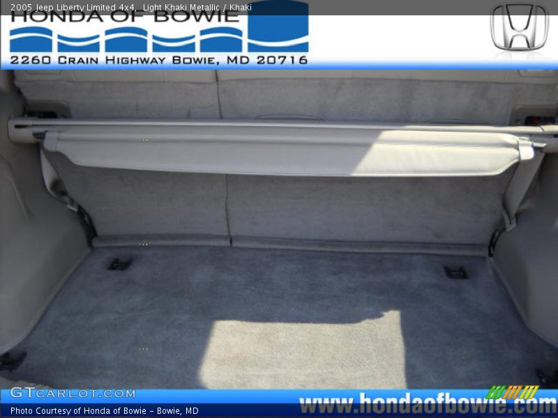 Light Khaki Metallic / Khaki 2005 Jeep Liberty Limited 4x4