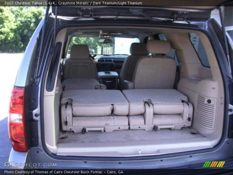 Graystone Metallic / Dark Titanium/Light Titanium 2007 Chevrolet Tahoe LS 4x4