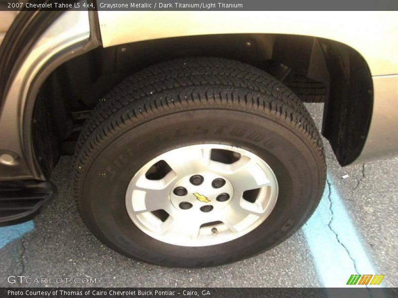 Graystone Metallic / Dark Titanium/Light Titanium 2007 Chevrolet Tahoe LS 4x4