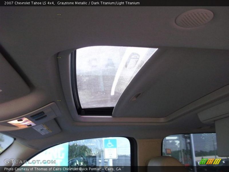 Graystone Metallic / Dark Titanium/Light Titanium 2007 Chevrolet Tahoe LS 4x4