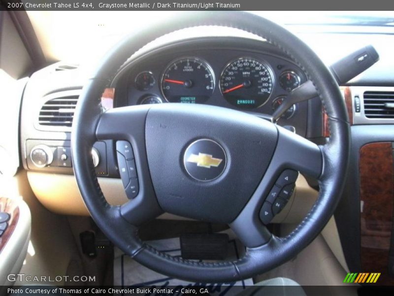 Graystone Metallic / Dark Titanium/Light Titanium 2007 Chevrolet Tahoe LS 4x4