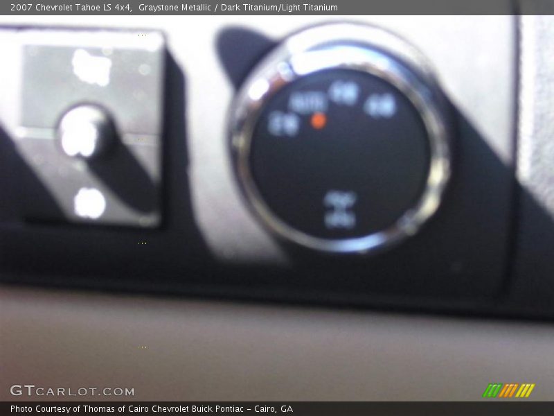Graystone Metallic / Dark Titanium/Light Titanium 2007 Chevrolet Tahoe LS 4x4