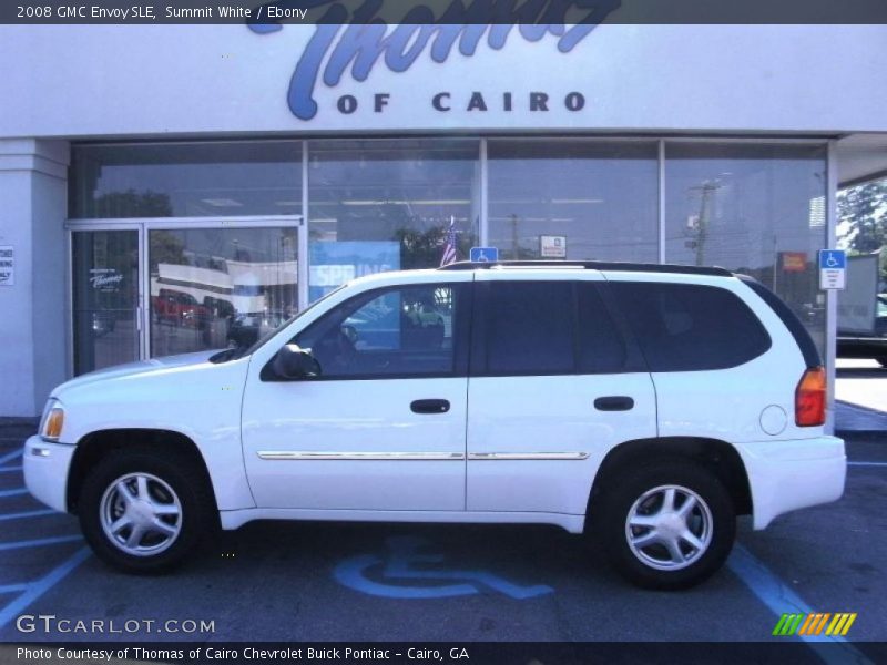 Summit White / Ebony 2008 GMC Envoy SLE