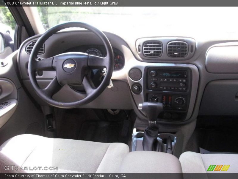 Imperial Blue Metallic / Light Gray 2008 Chevrolet TrailBlazer LT