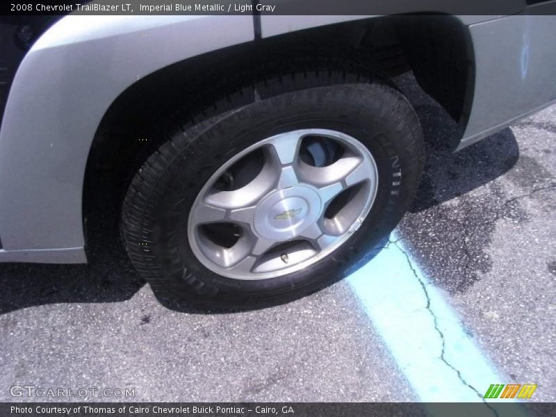 Imperial Blue Metallic / Light Gray 2008 Chevrolet TrailBlazer LT