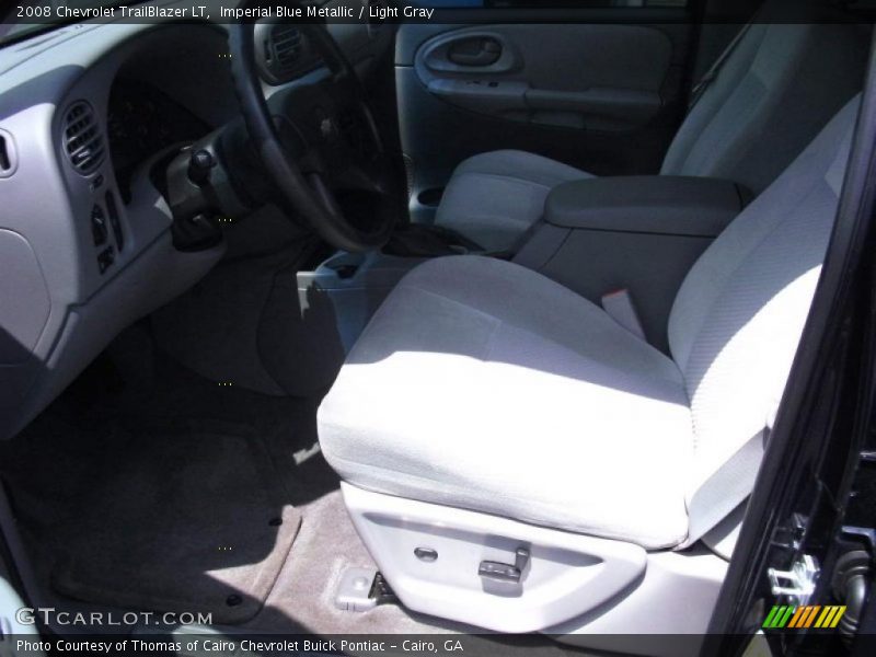 Imperial Blue Metallic / Light Gray 2008 Chevrolet TrailBlazer LT