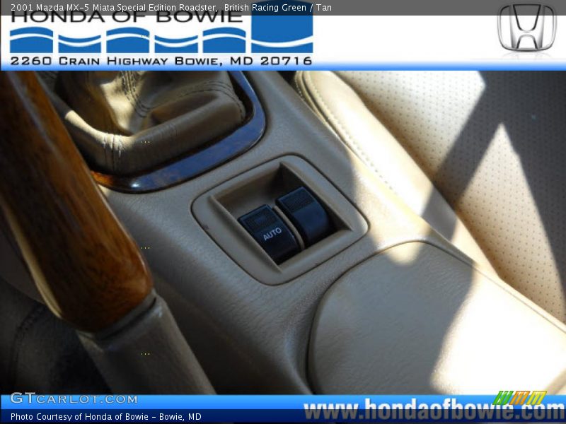 British Racing Green / Tan 2001 Mazda MX-5 Miata Special Edition Roadster