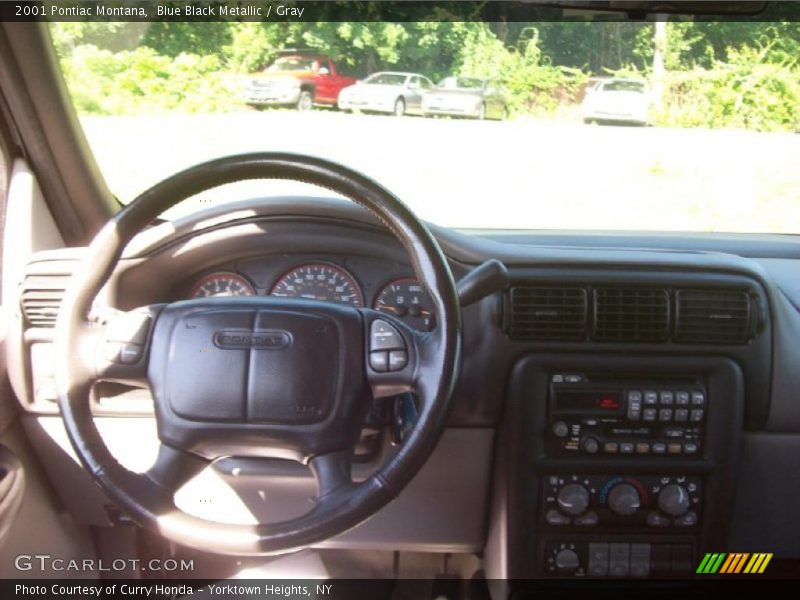 Blue Black Metallic / Gray 2001 Pontiac Montana
