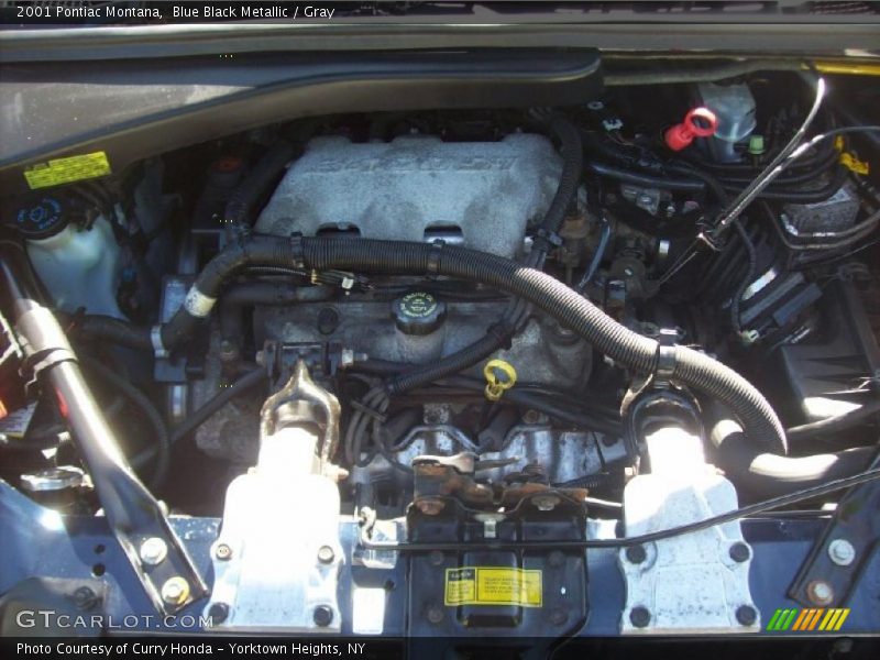 Blue Black Metallic / Gray 2001 Pontiac Montana