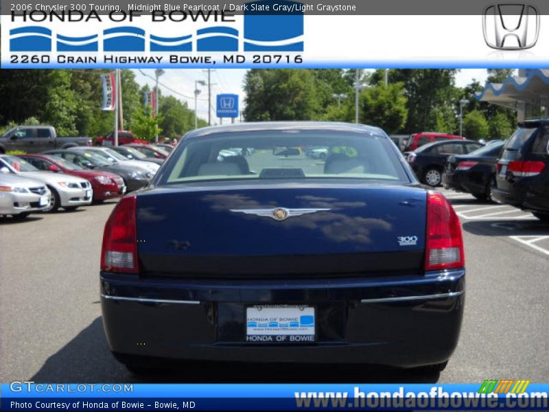 Midnight Blue Pearlcoat / Dark Slate Gray/Light Graystone 2006 Chrysler 300 Touring