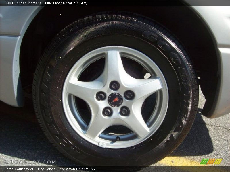 Blue Black Metallic / Gray 2001 Pontiac Montana