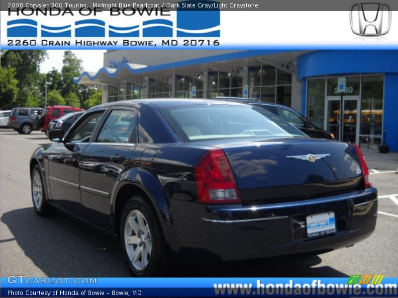 Midnight Blue Pearlcoat / Dark Slate Gray/Light Graystone 2006 Chrysler 300 Touring