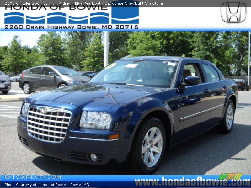 Midnight Blue Pearlcoat / Dark Slate Gray/Light Graystone 2006 Chrysler 300 Touring