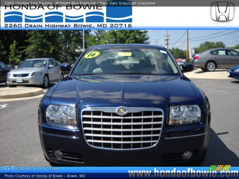 Midnight Blue Pearlcoat / Dark Slate Gray/Light Graystone 2006 Chrysler 300 Touring