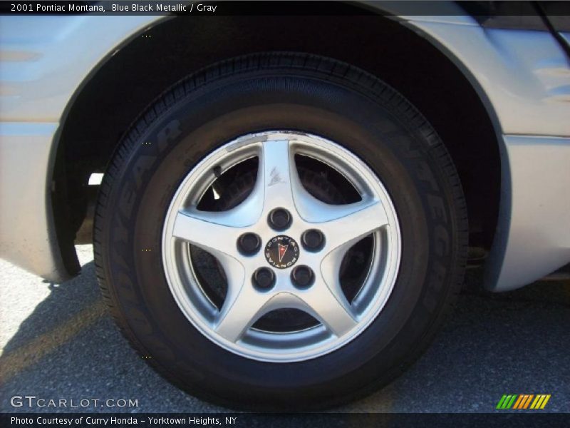 Blue Black Metallic / Gray 2001 Pontiac Montana