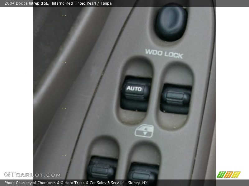 Inferno Red Tinted Pearl / Taupe 2004 Dodge Intrepid SE