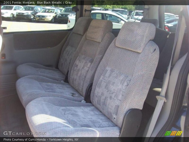 Blue Black Metallic / Gray 2001 Pontiac Montana