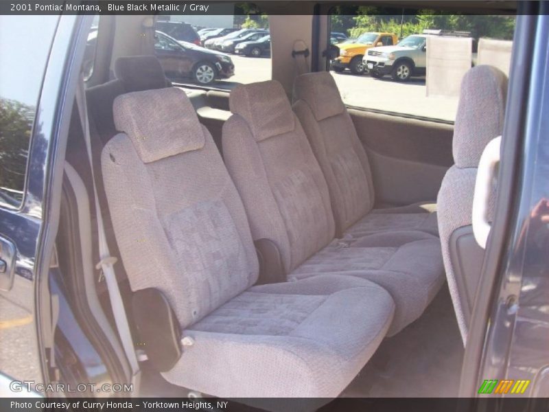 Blue Black Metallic / Gray 2001 Pontiac Montana