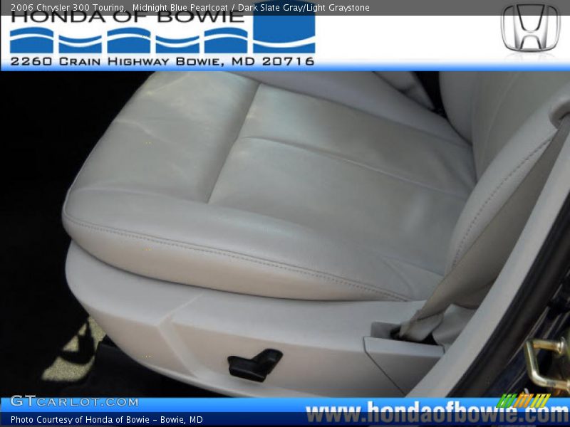 Midnight Blue Pearlcoat / Dark Slate Gray/Light Graystone 2006 Chrysler 300 Touring