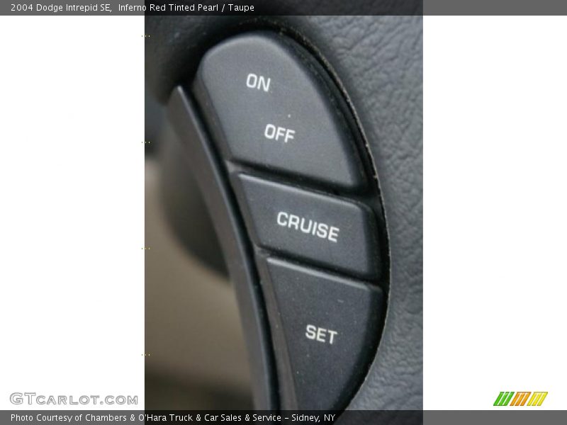 Inferno Red Tinted Pearl / Taupe 2004 Dodge Intrepid SE