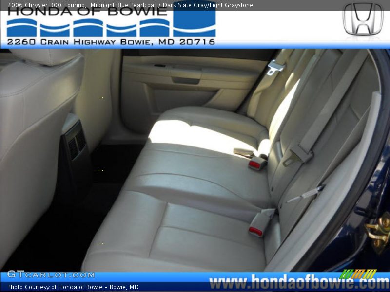 Midnight Blue Pearlcoat / Dark Slate Gray/Light Graystone 2006 Chrysler 300 Touring