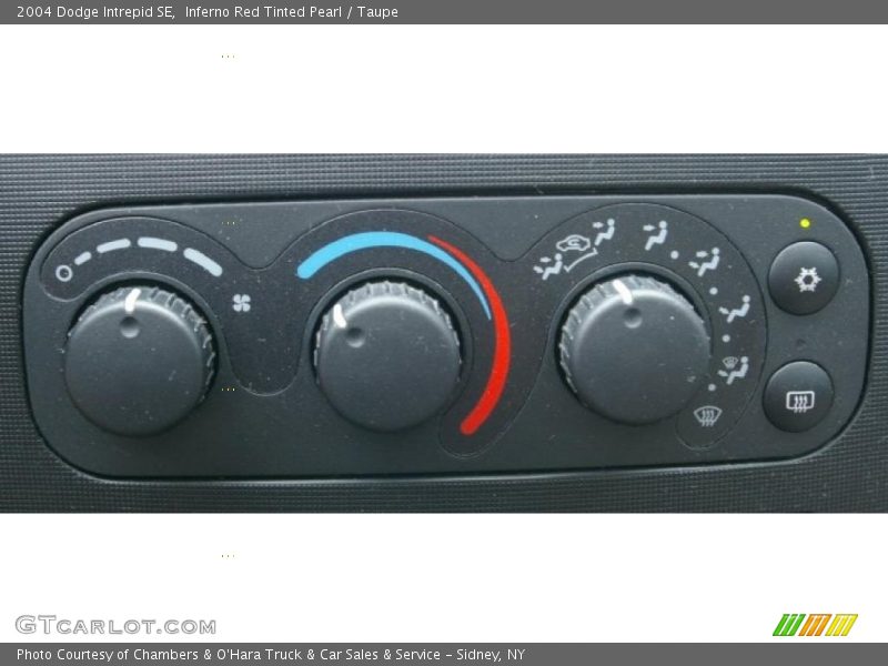 Inferno Red Tinted Pearl / Taupe 2004 Dodge Intrepid SE