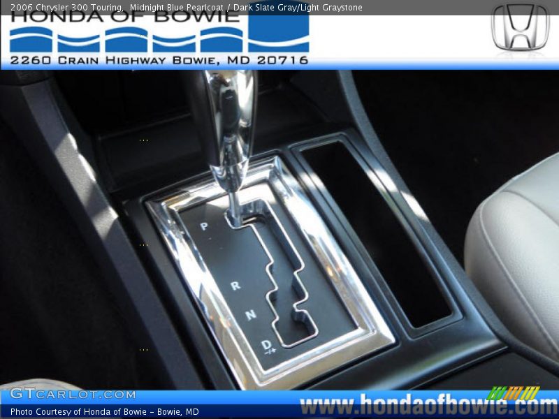 Midnight Blue Pearlcoat / Dark Slate Gray/Light Graystone 2006 Chrysler 300 Touring
