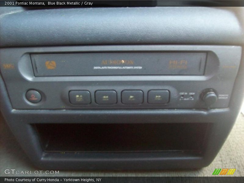 Blue Black Metallic / Gray 2001 Pontiac Montana