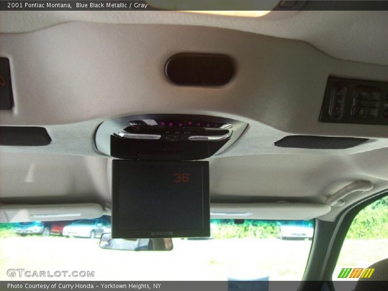 Blue Black Metallic / Gray 2001 Pontiac Montana