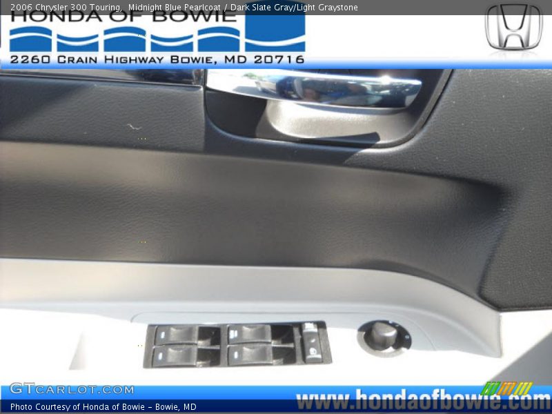 Midnight Blue Pearlcoat / Dark Slate Gray/Light Graystone 2006 Chrysler 300 Touring