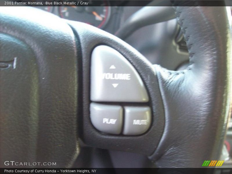 Blue Black Metallic / Gray 2001 Pontiac Montana