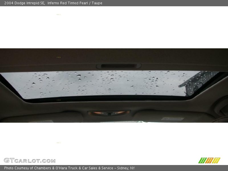 Inferno Red Tinted Pearl / Taupe 2004 Dodge Intrepid SE