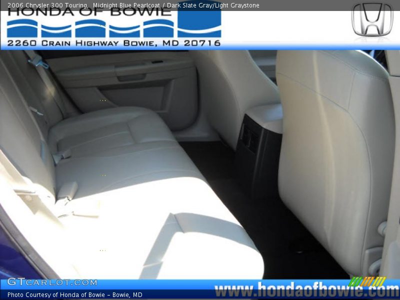 Midnight Blue Pearlcoat / Dark Slate Gray/Light Graystone 2006 Chrysler 300 Touring
