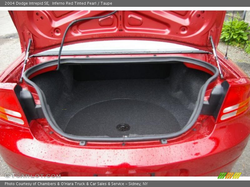 Inferno Red Tinted Pearl / Taupe 2004 Dodge Intrepid SE