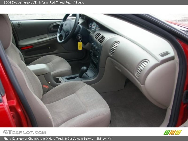 Inferno Red Tinted Pearl / Taupe 2004 Dodge Intrepid SE