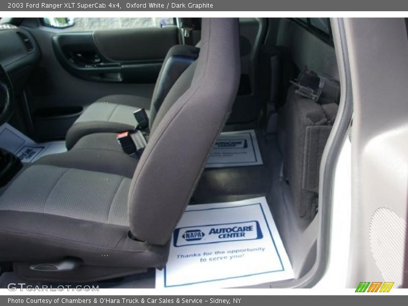 Oxford White / Dark Graphite 2003 Ford Ranger XLT SuperCab 4x4