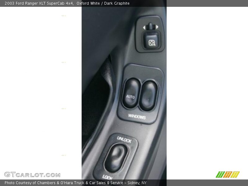 Oxford White / Dark Graphite 2003 Ford Ranger XLT SuperCab 4x4