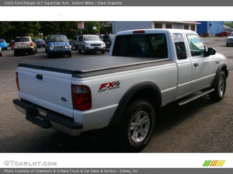 Oxford White / Dark Graphite 2003 Ford Ranger XLT SuperCab 4x4